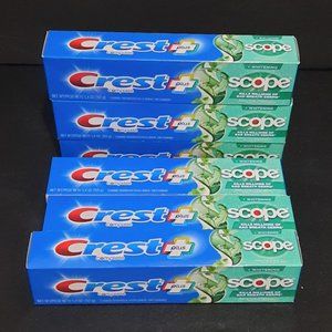 TOOTHPASTE CREST PLUS COMPLETE + WHITENING SCOPE 6 pcs.
